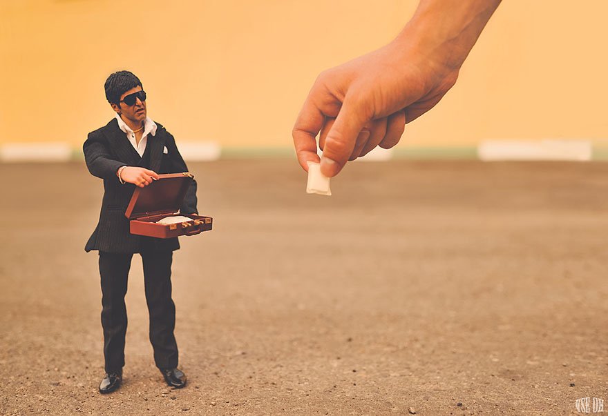 Tony Montana kokaint talált 5